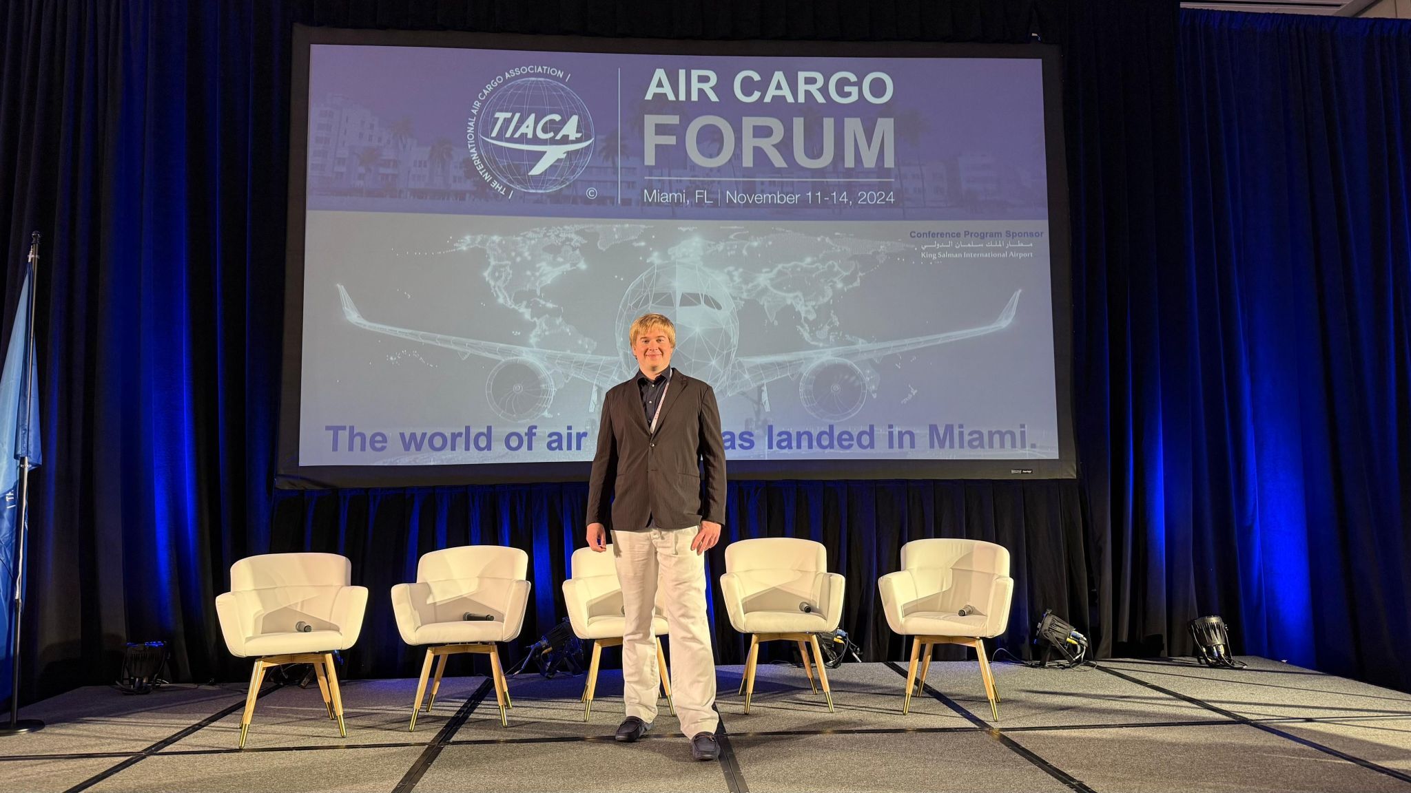 Awery at TIACA’s Air Cargo Forum in Miami