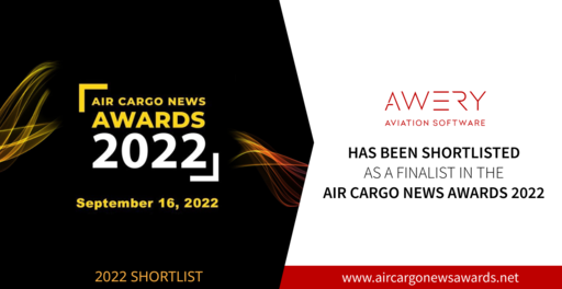 Awery Software has been shortlisted as a finalist in the Air Cargo News Awards 2022