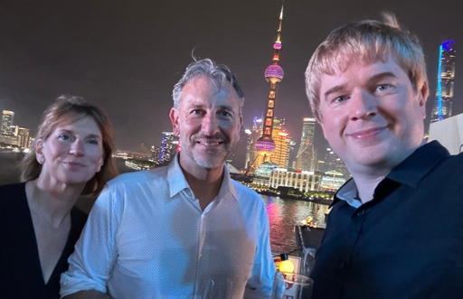  Awery’s Vitaly Smilianets, Tristan Koch, and Phaedra den Hertog attended air cargo China in Shanghai this week.
