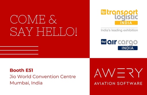 Awery Aviation Software to Exhibit at Air Cargo India 2026