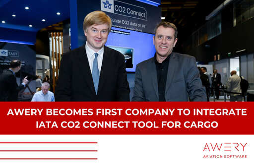AWERY BECOMES FIRST COMPANY TO INTEGRATE IATA CO2 CONNECT TOOL FOR CARGO