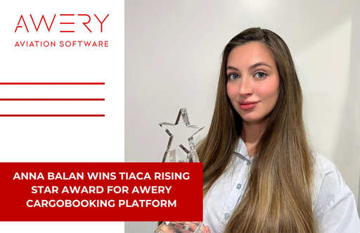 Anna Balan Wins TIACA Rising Star Award for Digital Innovation in Air Cargo